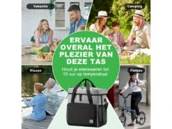 Merkloos Brisby 4-laags Geïsoleerde 40 Liter Koeltas - Grey -Weber Verkoop 03fbdde61786eb8e
