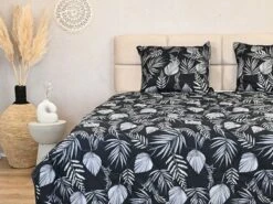 HappyBed Black Leaves All Year Dekbed - 200 X 220 Cm -Weber Verkoop 0eae43edaaf0ed22