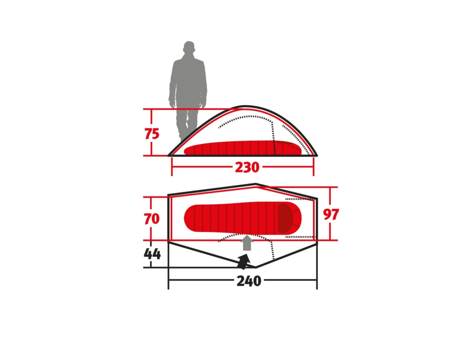 Wechsel Pathfinder Trekkerstent 6 Wechsel Pathfinder Trekkerstent - Afbeelding 6