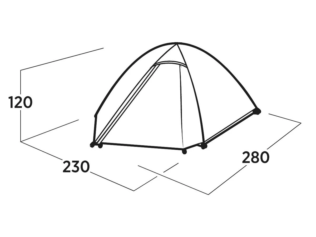 Easy Camp Rondane 3 Koepeltent 5 Easy Camp Rondane 3 Koepeltent - Afbeelding 5