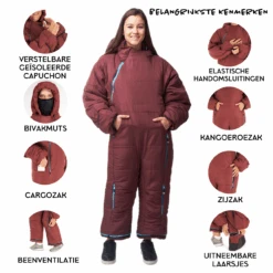 Selkbag Original Rood Gerecycleerde Slaapzak - S -Weber Verkoop 23a598bf5b7b5519