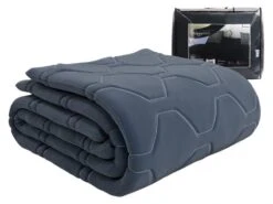 HappyBed Dark Blue Dekbed - 240 X 220 Cm