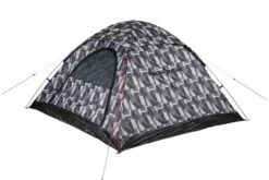 High Peak Beaver 3 Grijze Koepeltent -Weber Verkoop 328dd7f9b3fb48d4