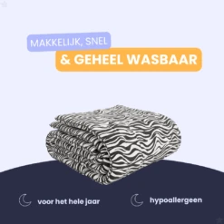 HappyBed Zebra All Year Dekbed - 200x200 Cm -Weber Verkoop 3312da444727ac89