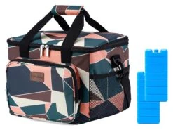 Merkloos Packaway 4-laags 15 Liter Geïsoleerde Koeltas - Abstract