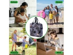 Merkloos Brisby Grijs En Zwart 7 Liter Koeltas -Weber Verkoop 38fee14076b1e4eb