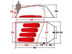 Wechsel Tempest 4 Tunneltent -Weber Verkoop 391b76b7a7d87288
