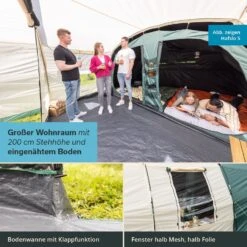Skandika Hafslo 4 Sleeper Protect Tunneltent -Weber Verkoop 3acb172b5384d18d