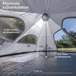 Skandika Hetta 460 Protect Tent - Grey -Weber Verkoop 3c8bdf49a987f03e