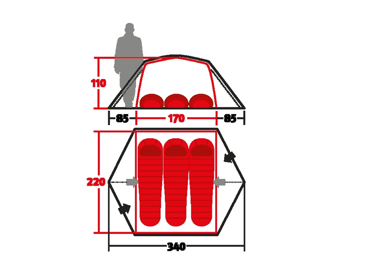 Wechsel Charger 3 Koepeltent 6 Wechsel Charger 3 Koepeltent - Afbeelding 6