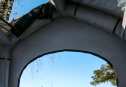 OutdoorU Sky 3-persoons Opblaasbare Daktent - Grijs -Weber Verkoop 422204ec764951f3