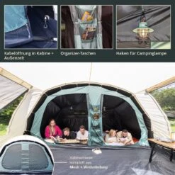 Skandika Hafslo 5 Sleeper Protect Tunneltent -Weber Verkoop 42eb8758fd380449
