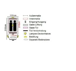 Tambu Kalo 3 Trekking Tent - Verduisterde Slaapcabine -Weber Verkoop 4a3a99d9cf2214e1