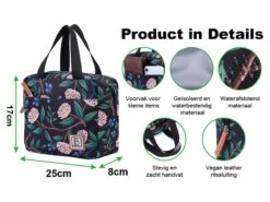 Merkloos Brisby 4-laags Geïsoleerde 4 Liter Koeltas - Passion Flower -Weber Verkoop 4ac0bee522d1282c