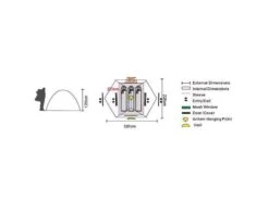 Tambu Tikona 3 Persoons Trekkingtent -Weber Verkoop 4b524fb5b2e0962a