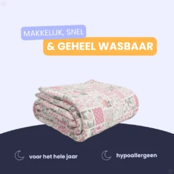 HappyBed Pinkpatch V2 All Year Dekbed - 240x220 Cm -Weber Verkoop 4d1410bd73939010