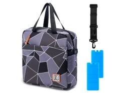 Merkloos Brisby Grijs En Zwart 7 Liter Koeltas -Weber Verkoop 5349ee0ed61dd859