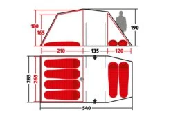 Wechsel Cirrus Tunneltent -Weber Verkoop 56ee66201bede3e9