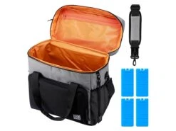 Brisby 30 Liter Geïsoleerde Koeltas - Grey -Weber Verkoop 58a8706a6237a113