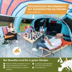 Skandika Gotland 6 Tunneltent -Weber Verkoop 59a00009cc300a85