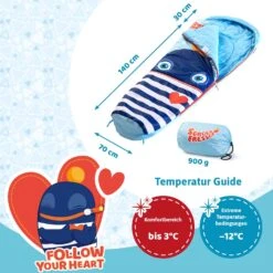 Skandika Zorgeneter Ping Kinderslaapzak -Weber Verkoop 620e15b4150424.59909390