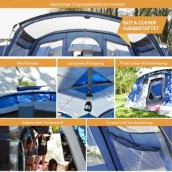 Skandika Nimbus 12 Blauwe Groepstent -Weber Verkoop 62179dc2f1ea52.58706718