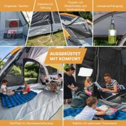 Skandika Gotland 6 Zwarte Tunneltent -Weber Verkoop 62179e907ff638.87109819