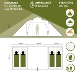 Skandika Hammerfest 4 Sleeper Koepeltent -Weber Verkoop 621e1ff4796ec6.46943281