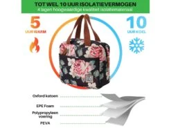 Merkloos Brisby Bloemetjes 4 Liter Koeltas -Weber Verkoop 626834d265188301