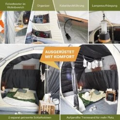 Skandika Gotland 6 Boho Tunneltent -Weber Verkoop 626fd5eddc4934.06496016