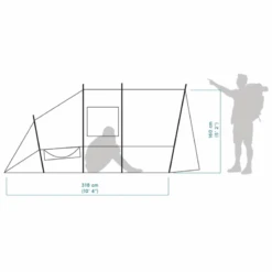 Merkloos Crua Tri Geisoleerde Tunneltent -Weber Verkoop 6272a356ba3e73.55927661