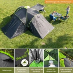 Skandika Daytona 6 XXL Koepeltent -Weber Verkoop 62a21225d15e69.96334130