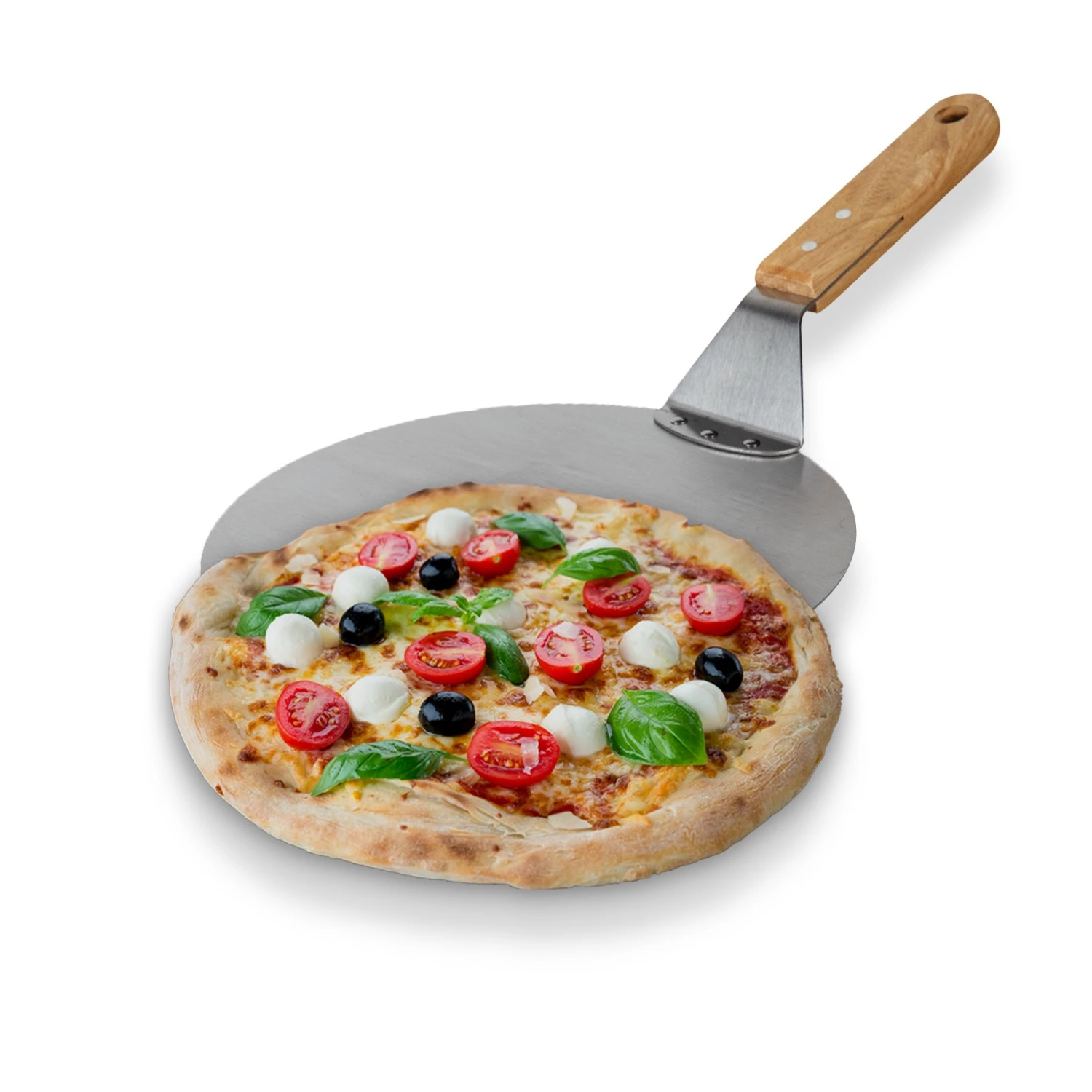 Merkloos Nonna Ø25,5 Cm Pizzaschep 2 Merkloos Nonna Ø25,5 Cm Pizzaschep - Afbeelding 2