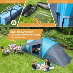 Skandika Hammerfest 8 Sleeper Protect Koepeltent -Weber Verkoop 64959f2cbd4287.60457007