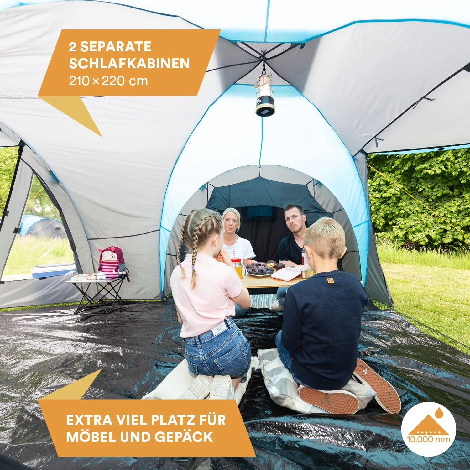 Skandika Hammerfest 6 Plus Tent 3 Skandika Hammerfest 6 Plus Tent - Afbeelding 3