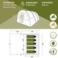 Skandika Simo 5 Tunneltent -Weber Verkoop 64a2aa4c6269c9.23988795