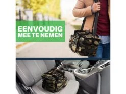 Merkloos Packaway 15 Liter Geïsoleerde Koeltas - Camo Green -Weber Verkoop 64f742b87fd026.75192508