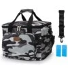 Merkloos Packaway 15 Liter Koeltas - Camo Grijs
