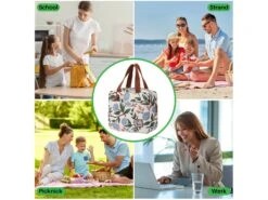 Merkloos Brisby Bloemetjes Wit 4 Liter Koeltas -Weber Verkoop 64f83fe96adfa7.60403623