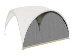Bo-Camp Party Shelter Medium Zijwand Met Gaas - White