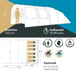 Skandika Timola 6 Air Luchttent -Weber Verkoop 65ef31bb28d4e8.99239814