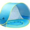 Merkloos Needventure Blue Pop-up Strandtent