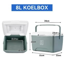 Brisby 8 Liter Koelbox Met 2 Koelelementen - Green -Weber Verkoop 660c018e0e2034.57562631