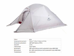 Naturehike Cloud Up 3 Upgraded 4 Seizoenen Tent -Weber Verkoop 661518c3e56c91.73396951