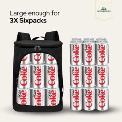 Merkloos Needventure 20 Liter Black Koelrugzak -Weber Verkoop 6630900481ed17.19295626