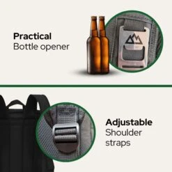 Merkloos Needventure 20 Liter Black Koelrugzak -Weber Verkoop 663090048233b0.57263550