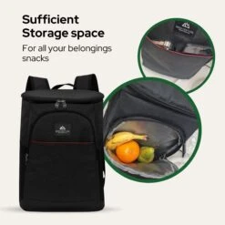 Merkloos Needventure 20 Liter Black Koelrugzak -Weber Verkoop 6630900486af73.98063774