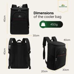 Merkloos Needventure 20 Liter Black Koelrugzak -Weber Verkoop 663090048d89b9.81103018