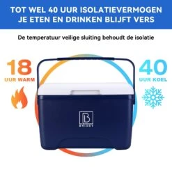 Brisby 8 Liter Koelbox Met 2 Koelelementen - Blue -Weber Verkoop 6638cd645b6818.72271525
