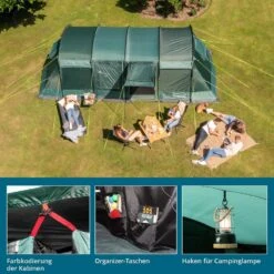 Skandika Montana 8 Sleeper Tunneltent -Weber Verkoop 6641c194348f32.63181276